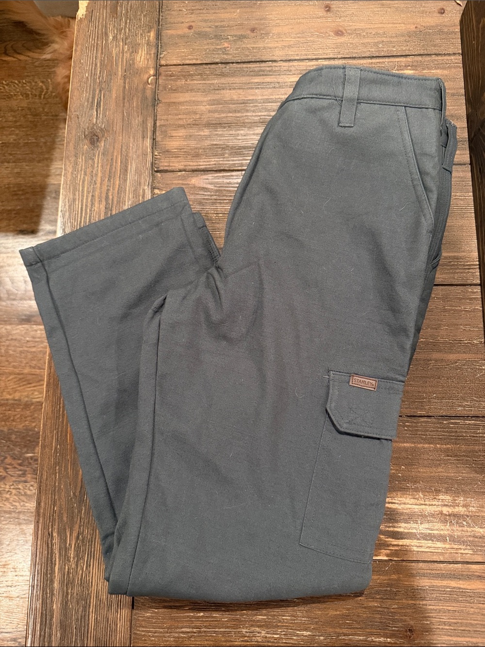 Stanley Lined Cargo Work Pants Size 32X34